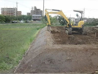 北名古屋市 敷地造成工事