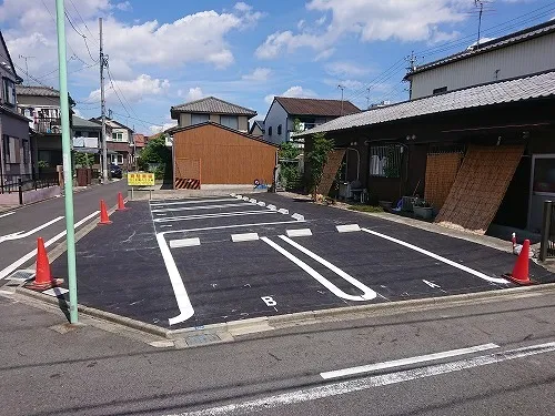 守山区 駐車場 新設工事